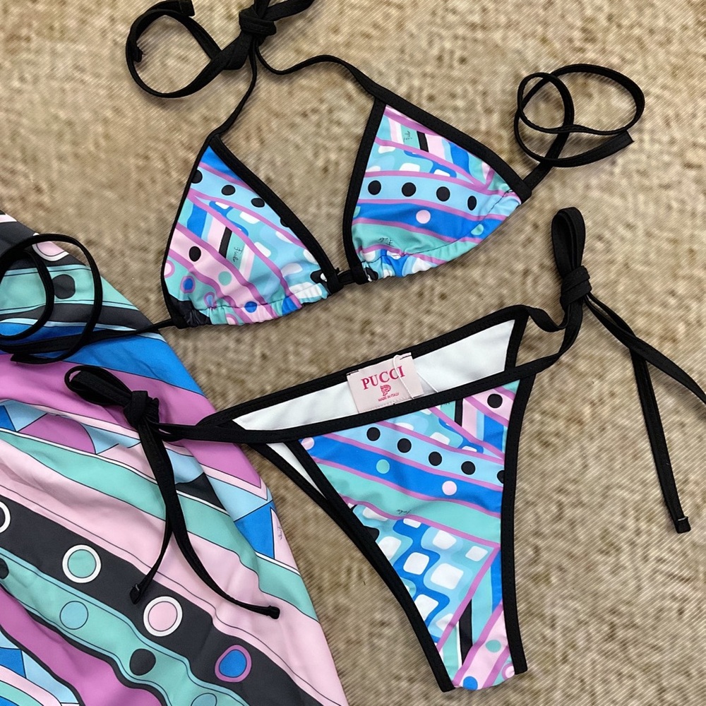 Emilio Pucci bikini, chiffon dress - Picture 2 of 6
